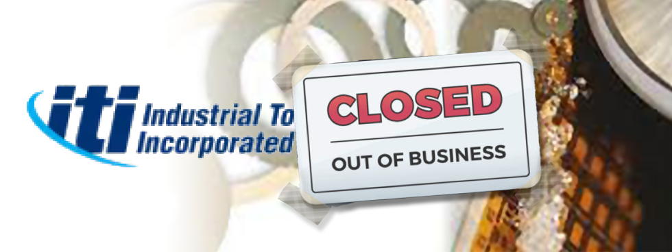 Industrial Tools Inc. closed for business